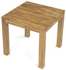 Tömör Tölgy Étkezőasztal 80×80 cm. DS-H080 DUB