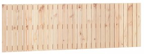 tömör fenyőfa fali fejtámla 185 x 3 x 60 cm