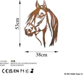 Horse fém fali dekoráció, 38 cm – TR891TNL2415