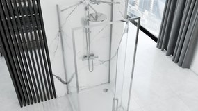 Zuhanykabin REA Rapid Swing Chrome