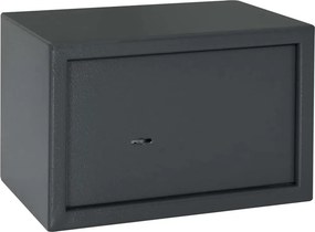 vidaXL Széf doboz zárral Sötétszürke 31 x 20 x 20 cm Acél