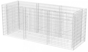 acél gabion magaságyás 270 x 90 x 100 cm