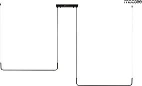 King Home SHAPE DUO MSE010100329 Függőlámpa 1x33W/LED 3000K 2640LM IP20