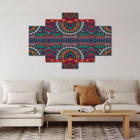 A díszítő absztrakció képe (150x105 cm)