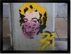 Poszterek keretben 40x30 Graffiti Utcaművészet