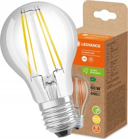 Led izzó E27 A60 4W 60W 3000K 210lm/W Ledvance