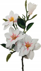 Orchidea ág gumírozott fehér rózsaszín közép (sp)