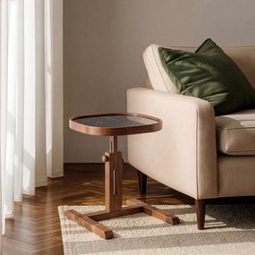 Opus Kare 42 - Walnut, Black Marble