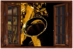 Poszterek 90x60 Szaxofon