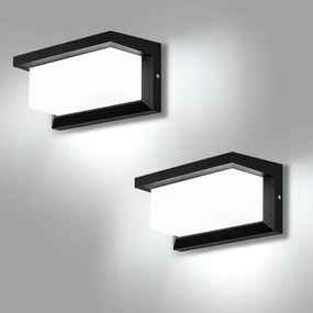LED-es kültéri fali lámpa 2 db 18W IP66