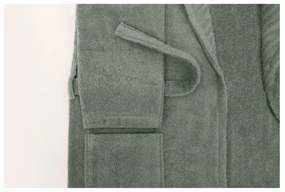 Zöld pamut fürdőköpeny S/M - Foutastic