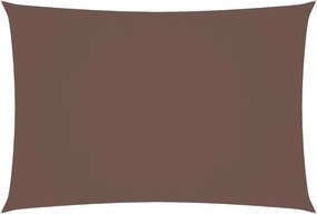 vidaXL barna téglalap alakú oxford-szövet napvitorla 2,5 x 4,5 m