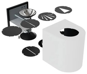 Nordlux - LED kültéri fali lámpa CANTO 2xLED/6W/230V IP44 fehér