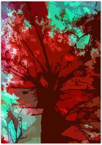 Poszterek 70x100 Őszi absztrakt