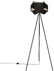 Modern állólámpa fekete - Cloth