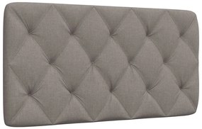 tópszínű szövet fejtámla párna 100 cm