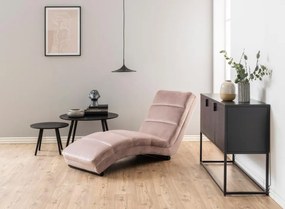 Slinky fotel Rózsaszín bársony