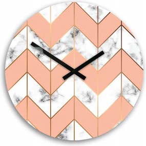 Falióra Modern, csendes mechanizmussal a hálószoba nappaliba Kerek