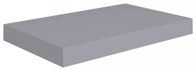szürke MDF lebegő fali polc 40 x 23 x 3,8 cm