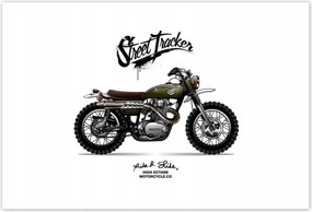 Poszterek 185x125 Motorkerékpár Antik Vintage