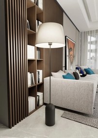 Emibig modern állólámpa pearl bézs fekete emi1419/lp1