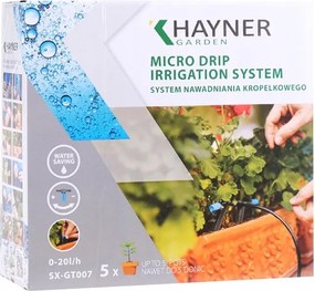 Öntözőrendszer 5 Virágcserép Khayner Garden SX-GT007