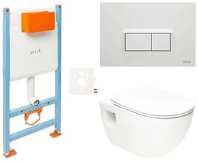 Fali WC szett SAT Project előtétfalas szereléshez SIKOVSSATPRO51600