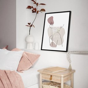 Kép 50x70 cm Woman Pink – Styler