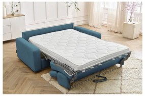 Kék kinyitható kanapé 215 cm Monaco – Bobochic Paris