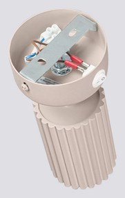 Szürkésbarna fém spotlámpa 8x16 cm Gleam – Sollux