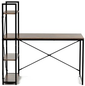 Íróasztal 120×60 cm, MDF Old Wood. GD-520 OLW