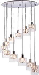 Endon glamour modern függeszték verina króm átlátszó end76518