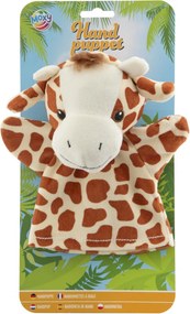 Zsiráf Moxy kesztyűbáb 21 cm