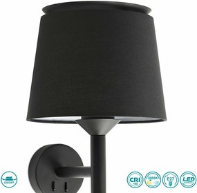 Fali Lámpa Fekete SAVOY FARO 20303-93
