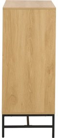 OLIVIA fiókos komód, tölgy