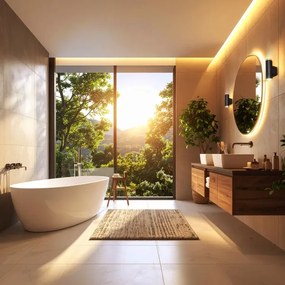 Brilagi - Fürdőszobai spotlámpa SELE AQUA 4xGU10/30W/230V IP44 fekete