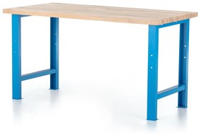 Műhelyasztal Basic, 150 x 80 cm, kék - ral 5012