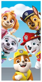 Pamut gyerek fürdőlepedő 70x140 cm Paw Patrol – Jerry Fabrics