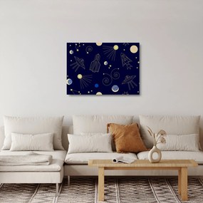 Üveg kép - Univerzum (70x50 cm)