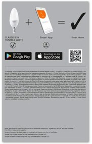 SET 3x LED fényerő-szabályozós izzó SMART + E14 / 5W / 230V 2700K-6500K - Ledvance