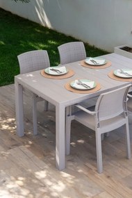 TOOMAX Műanyag asztal DAVIDE szürke