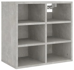 2 db betonszürke cipősszekrény 52,5 x 30 x 50 cm