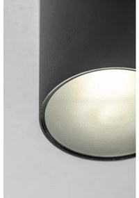 Lámpa Mennyezeti lámpatest LENTO, aluminium, 100x130, IP54, MAX.35W, kör, grafit