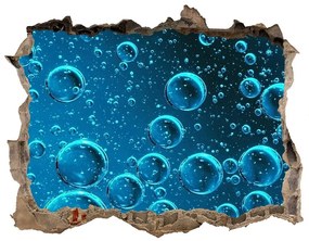 3d lyuk fal dekoráció Buborékok víz alatt nd-k-90317312