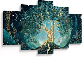 Kép – Életfa az univerzumban (150x105 cm)
