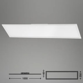 Brilo - LED Dimmelhető mennyezeti lámpa SLIM LED/24W/230V 100x25 cm + távirányító
