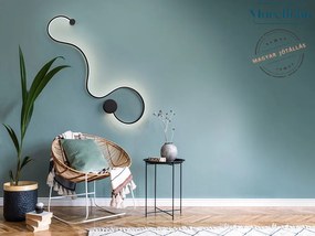 Fali Lámpa Fekete GRAFOS SCHULLER 227018