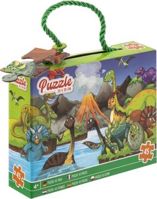 Dinoszaurusz Vulcano puzzle 45 db-os