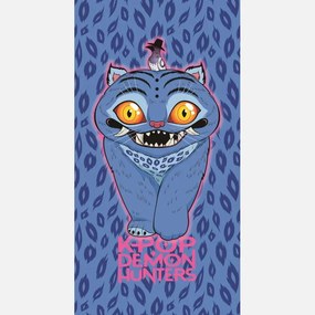 K-pop Démonvadászok Derpy fürdőlepedő, strand törölköző 70x140cm