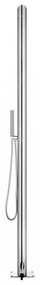 rozsdamentes acél kerti zuhany 220 cm